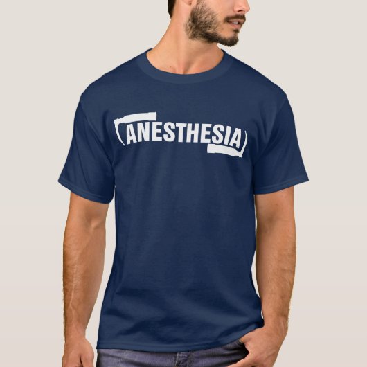Dunkle Anästhesie T-Shirt (Vorderseite)