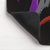 Dunkle Anime-Fantasy-Krähe-und-Dämon-Kunst Mousepad (Ecke)