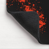 Dunkle Anime-Fantasy-Krähe-und-Dämon-Kunst Mousepad (Ecke)