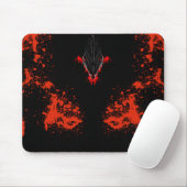 Dunkle Anime-Fantasy-Krähe-und-Dämon-Kunst Mousepad (Mit Mouse)
