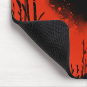 Dunkle Anime-Fantasy-Krähe-und-Dämon-Kunst Mousepad (Ecke)