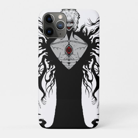 Dunkle Anime-Fantasy-Krähe und Dämonenkunst Case-Mate iPhone Hülle (Rückseite)