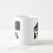 Dunkle Antrieb-Tasse Kaffeetasse (Mittel)