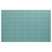 Dunkle Aquamarine Mod-Punkte Stoff (Yard (91,4 cm))
