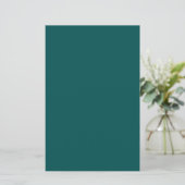 Dunkle Aquamarine Solid-Farbe (Stehend Vorderseite)