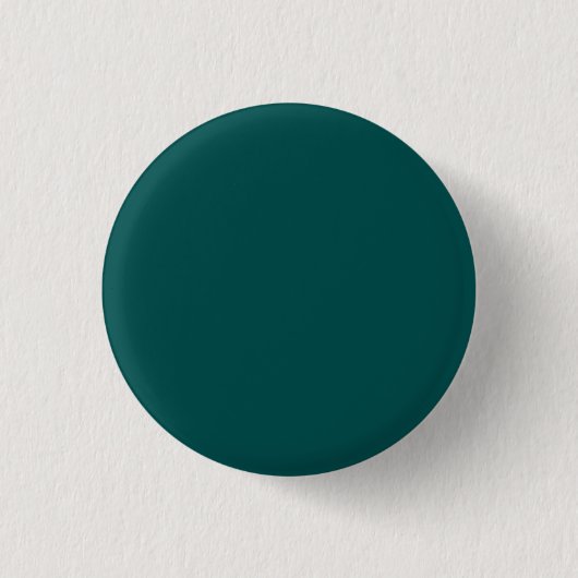 Dunkle Aquamarine Solid-Farbe Button (Vorderseite)