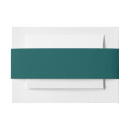Dunkle Aquamarine Solid-Farbe Einladungsbanderole