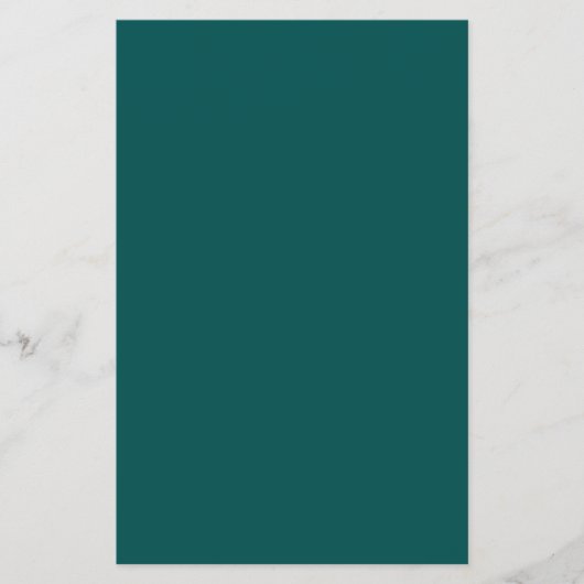 Dunkle Aquamarine Solid-Farbe Flyer (Vorne)