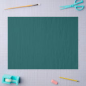Dunkle Aquamarine Solid-Farbe Seidenpapier (Basteln)