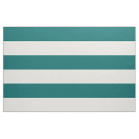 Dunkle Aquamarine und Elfenbeinbreite Streifen gro