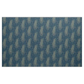 Dunkle, Aquamarine und Viktorianische Friedhöfe im Stoff (Yard (91,4 cm))