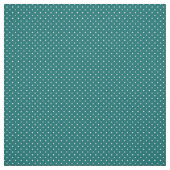 Dunkle Aquamarine, winzige Punkte Stoff (Muster)