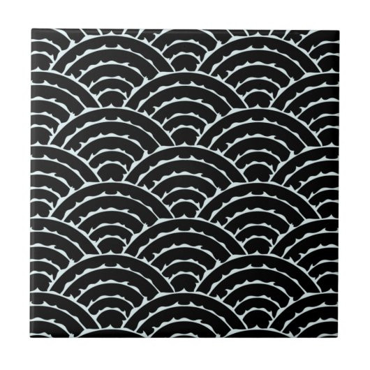Dunkle Arches Tile Fliese (Vorderseite)
