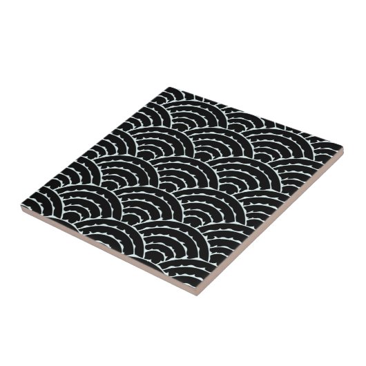 Dunkle Arches Tile Fliese (Seite)