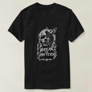 Dunkle Ästhetik Grafik-Shirt | Brich das Muster T T-Shirt