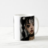 Dunkle Ästhetik Kaffeetasse (VorderseiteRechts)