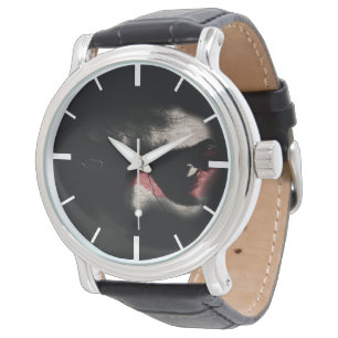 Dunkle Augen Armbanduhr