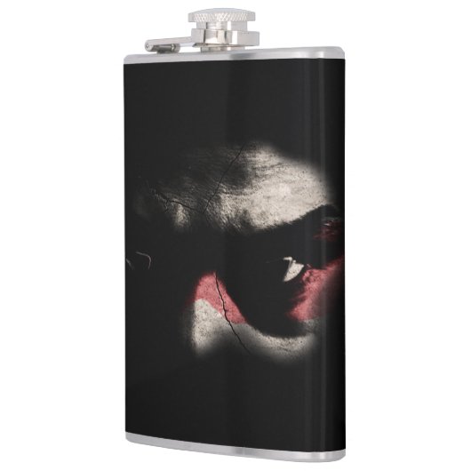 Dunkle Augen Flachmann (Links)