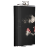 Dunkle Augen Flachmann (Rechts)