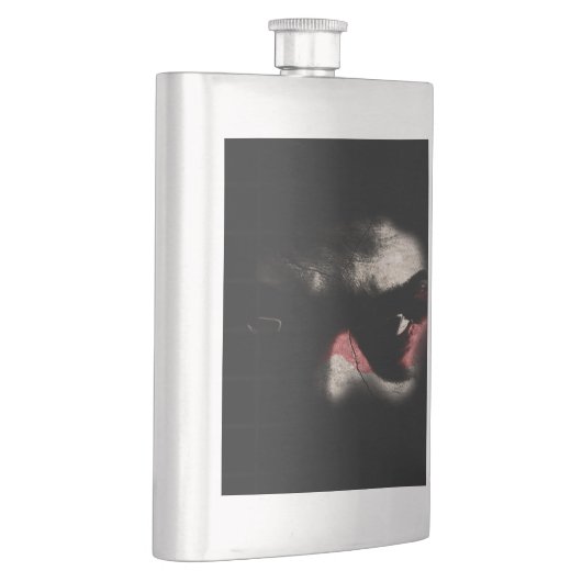 Dunkle Augen Flachmann (Rechts)