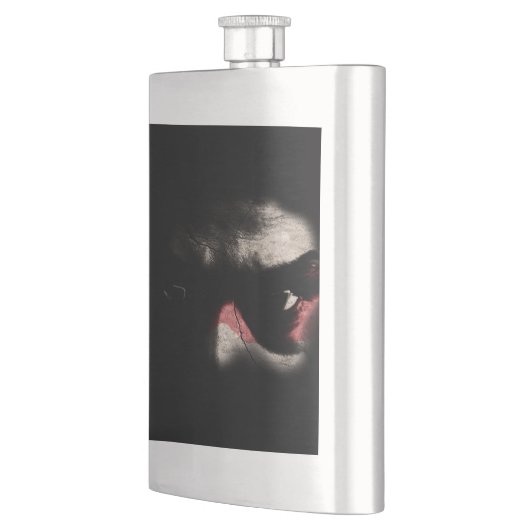 Dunkle Augen Flachmann (Links)