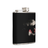 Dunkle Augen Flachmann (Rechts)