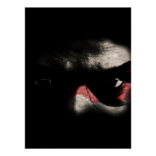 Dunkle Augen Poster