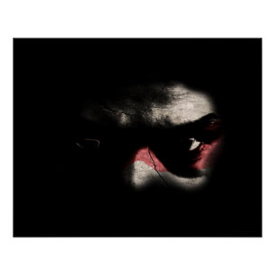 Dunkle Augen Poster