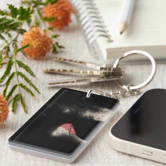 Dunkle Augen Schlüsselanhänger (Vorderseite rechts)