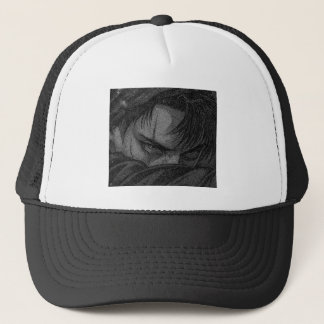dunkle Augen Truckerkappe
