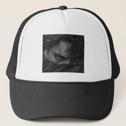 dunkle Augen Truckerkappe (Vorderseite)