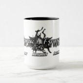 Dunkle Authoritäts-Tasse Tasse (Zentrum)