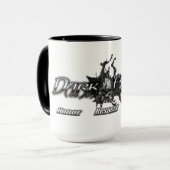 Dunkle Authoritäts-Tasse Tasse (Vorderseite Links)