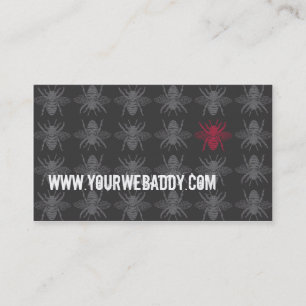 Dunkle Bienen Bizcard Visitenkarte