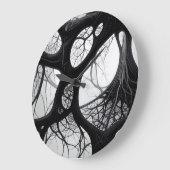 Dunkle, Bio, komplizierte Wall-Uhr Große Wanduhr (Winkel)