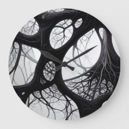 Dunkle, Bio, komplizierte Wall-Uhr Große Wanduhr