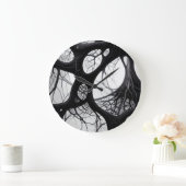 Dunkle, Bio, komplizierte Wall-Uhr Große Wanduhr (Zuhause)