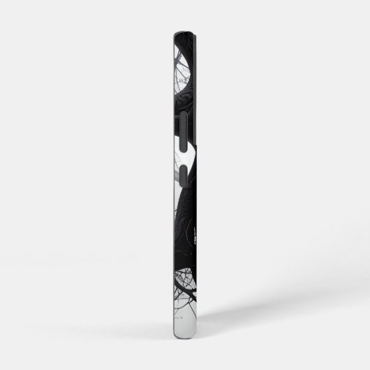 Dunkle Bio Roots Abstraktes Musterbeispiel Samsung Galaxy Hülle (Rechte Seite)