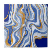 Dunkle blaue Marmorplatte Fliese (Vorderseite)