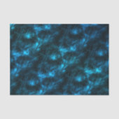 Dunkle blaue Waves Seidenpapier (Vorderseite)