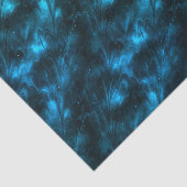 Dunkle blaue Waves Seidenpapier (Ausschnitt)