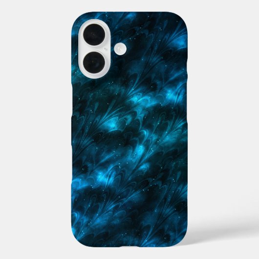Dunkle blaue Welle Case-Mate iPhone Hülle (Rückseite)