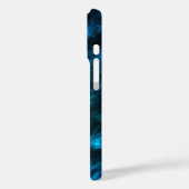 Dunkle blaue Welle Case-Mate iPhone Hülle (Rückseite / Links)