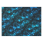Dunkle blaue Wellen Tischdecke (Vorderseite (Horizontal))