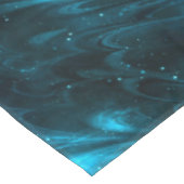 Dunkle blaue Wellen Tischdecke (Schrägansicht)