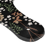 Dunkle Blume Schneidebrett (Ecke)