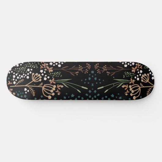 Dunkle Blume Skateboard (Horizontal)