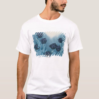 Dunkle Blumen T-Shirt