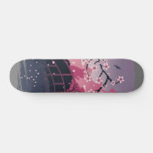 Dunkle Blüte Skateboard (Horizontal)