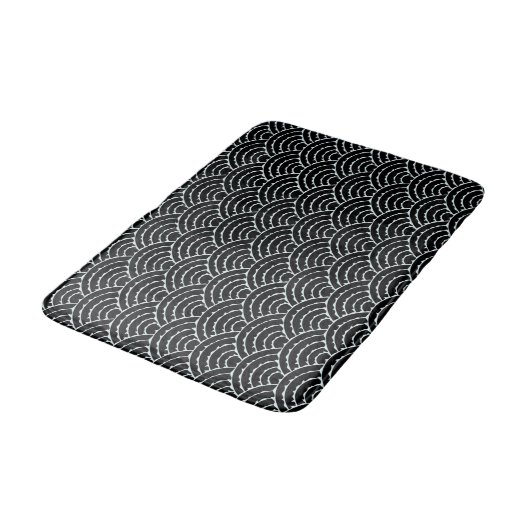 Dunkle Bögen Bath Mat Badematte (Schrägansicht)